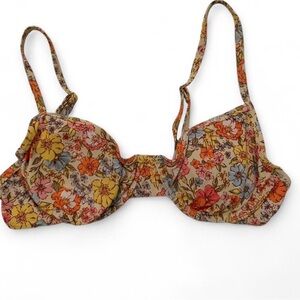 Floral Print Women's bathing suit top